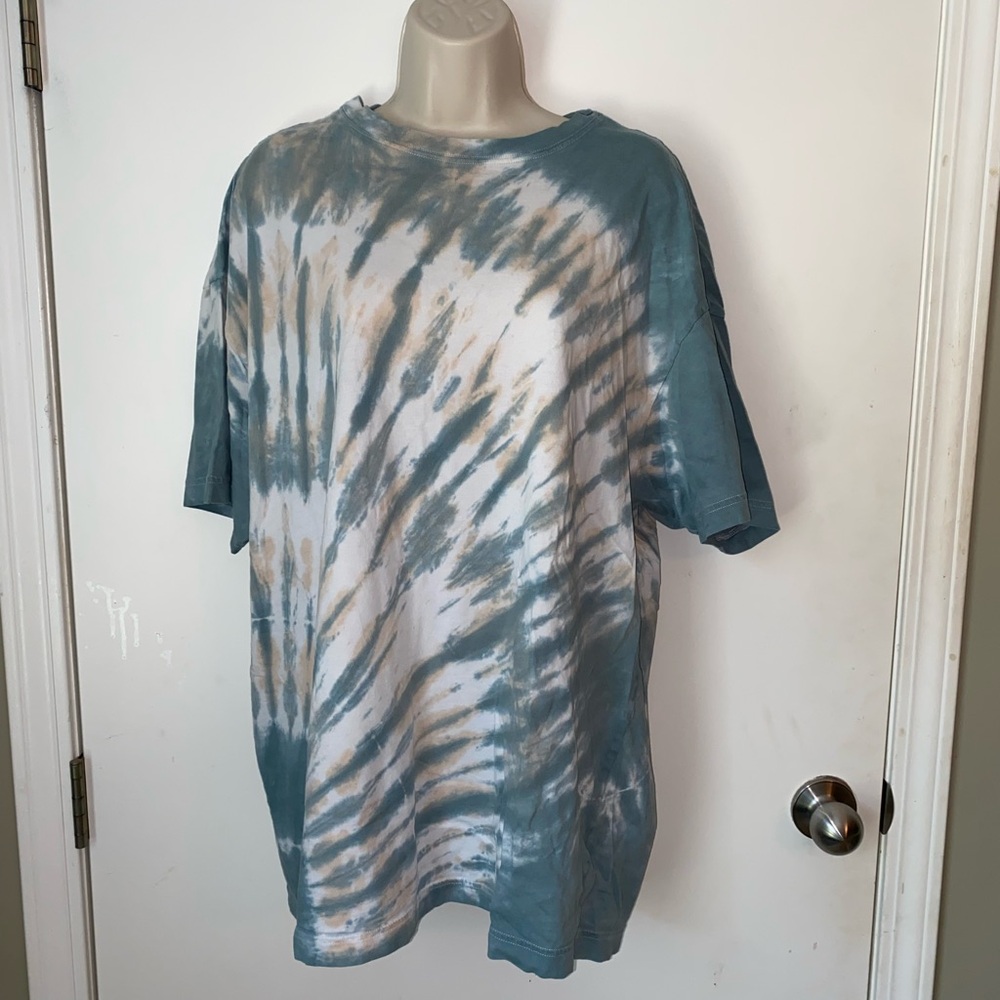 PINK tie dye t shirt